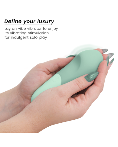 WOMANIZER VIBE VIBRADOR LAY ON SILENCIOSO VERDE CLARO
