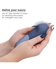 WOMANIZER VIBE VIBRADOR LAY ON SILENCIOSO AZUL OSCURO