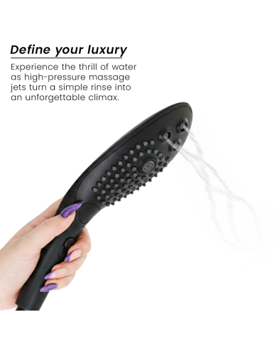 WOMANIZER WAVE CABEZAL DE DUCHA ESTIMULADOR DE CLITORIS NEGRO