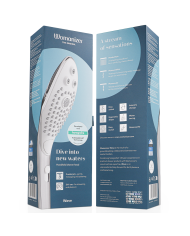 WOMANIZER WAVE CABEZAL DE DUCHA ESTIMULADOR DE CLITORIS PLATEADO