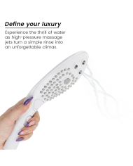 WOMANIZER WAVE CABEZAL DE DUCHA ESTIMULADOR DE CLITORIS BLANCO