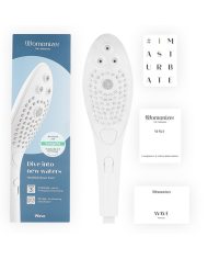 WOMANIZER WAVE CABEZAL DE DUCHA ESTIMULADOR DE CLITORIS BLANCO