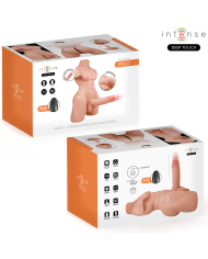 INTENSE DEEP TOUCH MARTY TORSO CON ANO Y DILDO REALISTICO CON EMPUJE Y VIBRACION CONTROL REMOTO 62 KG