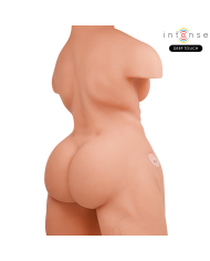 INTENSE DEEP TOUCH MARTY TORSO CON ANO Y DILDO REALISTICO CON EMPUJE Y VIBRACION CONTROL REMOTO 62 KG