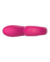 SNAIL VIBE GIZI LITE VIBRADOR DUAL PUNTO G Y CLITORIS ROSA
