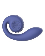 SNAIL VIBE GIZI LITE VIBRADOR DUAL PUNTO G Y CLITORIS MORADO