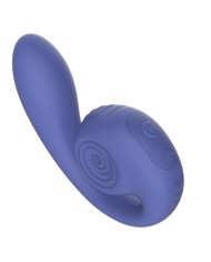 SNAIL VIBE GIZI LITE VIBRADOR DUAL PUNTO G Y CLITORIS MORADO