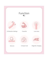 PRETTY LOVE KISELL VIBRADOR PUNTO G ROSA