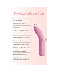 PRETTY LOVE KISELL VIBRADOR PUNTO G ROSA