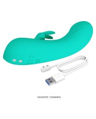 PRETTY LOVE DJ STICK VIBRADOR PUNTO G TURQUESA