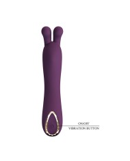 PRETTY LOVE DJ RABBIT VIBRADOR PUNTO G MORADO