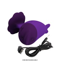 PRETTY LOVE DOLPHIN MINI VIBRADOR CON SUJECION