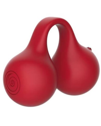 SNAIL VIBE TWINN VIBRADOR DE DEDO CEREZA