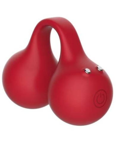 SNAIL VIBE TWINN VIBRADOR DE DEDO CEREZA