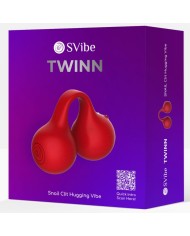 SNAIL VIBE TWINN VIBRADOR DE DEDO CEREZA