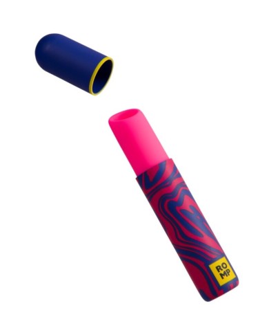 ROMP LIPSTICK ESTIMULADOR DE CLITORIS PINTALABIOS 7 NIVELES