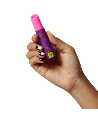 ROMP LIPSTICK ESTIMULADOR DE CLITORIS PINTALABIOS 7 NIVELES