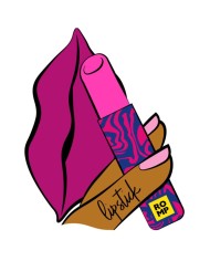 ROMP LIPSTICK ESTIMULADOR DE CLITORIS PINTALABIOS 7 NIVELES