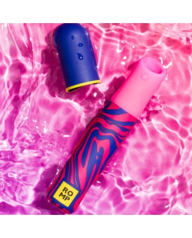 ROMP LIPSTICK ESTIMULADOR DE CLITORIS PINTALABIOS 7 NIVELES