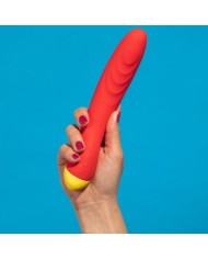 ROMP HYPE VIBRADOR PUNTO G MULTIFUNCION ROJO