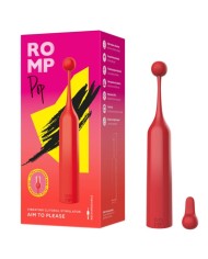 ROMP POP ESTIMULADOR DE CLITORIS ALTA FRECUENCIA ROJO