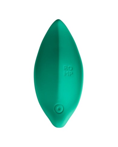 ROMP WAVE VIBRADOR ESTIMULADOR DE CLITORIS FORMA ERGONOMICA VERDE AGUA