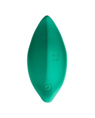 ROMP WAVE VIBRADOR ESTIMULADOR DE CLITORIS FORMA ERGONOMICA VERDE AGUA