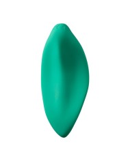 ROMP WAVE VIBRADOR ESTIMULADOR DE CLITORIS FORMA ERGONOMICA VERDE AGUA