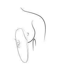 ROMP SWITCH X ESTIMULADOR DE CLITORIS 6 NIVELES NARANJA