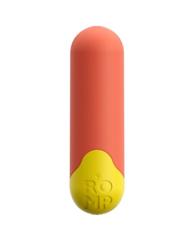 ROMP RIOT BALA VIBRADORA MULTIFUNCION NARANJA AMARILLA