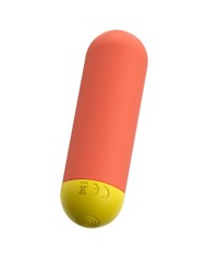 ROMP RIOT BALA VIBRADORA MULTIFUNCION NARANJA AMARILLA