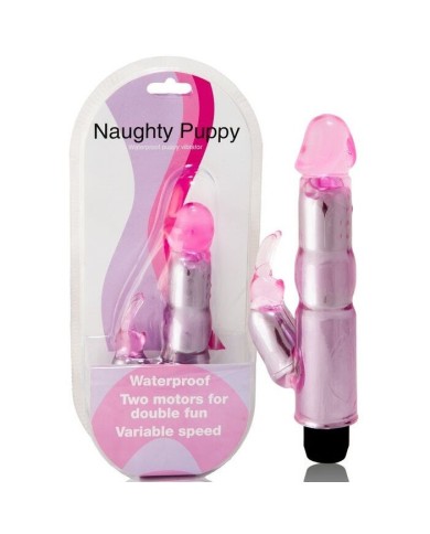 BAILE VIBRADOR ESTIMULADOR ROSA REGULABLE