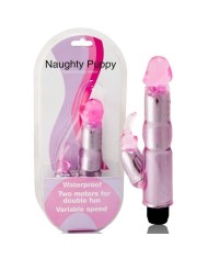 BAILE VIBRADOR ESTIMULADOR ROSA REGULABLE