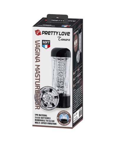 PRETTY LOVE TAMARA MASTURBADOR MASCULINO VIBRADOR MULTIVELOCIDAD NEGRO PRETTY LOVE TAMARA MASTURBADOR MASCULINO VIBRADOR MULTIVELOCIDAD NEGRO