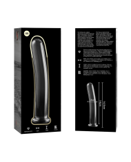NEBULA SERIES BY IBIZA MODELO 8 DILDO CRISTAL TRANSPARENTE 145 CM O 2 CM