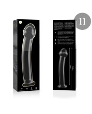 NEBULA SERIES BY IBIZA MODELO 11 DILDO CRISTAL TRANSPARENTE 16 CM O 3 CM