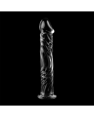 NEBULA SERIES BY IBIZA MODELO 12 DILDO CRISTAL TRANSPARENTE 17 CM O 35 CM