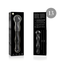 NEBULA SERIES BY IBIZA MODELO 13 DILDO CRISTAL TRANSPARENTE 18 CM O 35 CM
