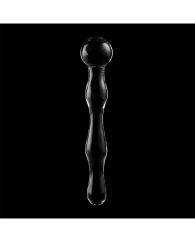 NEBULA SERIES BY IBIZA MODELO 13 DILDO CRISTAL TRANSPARENTE 18 CM O 35 CM