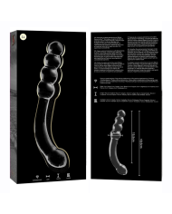 NEBULA SERIES BY IBIZA MODELO 14 DILDO CRISTAL TRANSPARENTE 185 CM O 3 CM