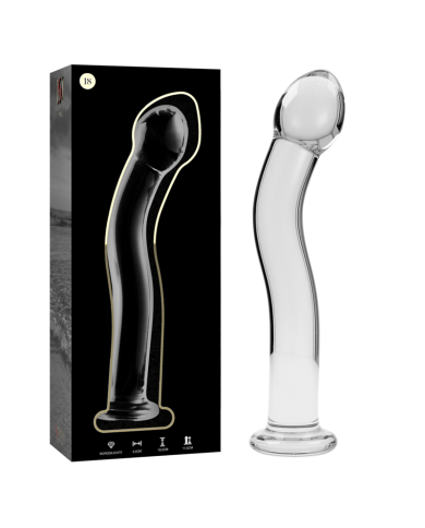 NEBULA SERIES BY IBIZA MODELO 18 DILDO CRISTAL TRANSPARENTE 185 CM O 35 CM
