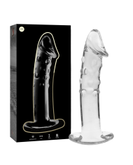 NEBULA SERIES BY IBIZA MODELO 19 DILDO CRISTAL TRANSPARENTE 185 CM O 4 CM