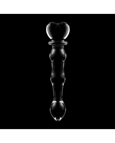 NEBULA SERIES BY IBIZA MODELO 21 DILDO CRISTAL TRANSPARENTE 205 CM O 35 CM
