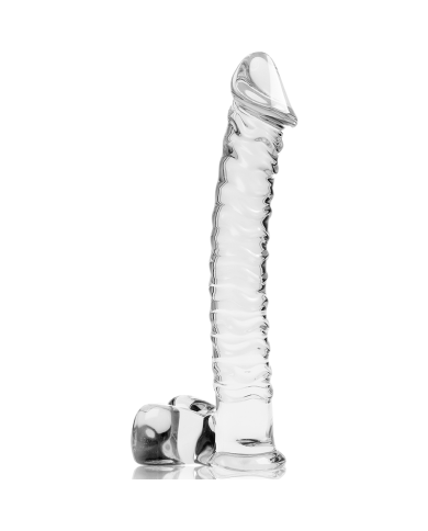NEBULA SERIES BY IBIZA MODELO 23 DILDO CRISTAL TRANSPARENTE 215 CM O 4 CM