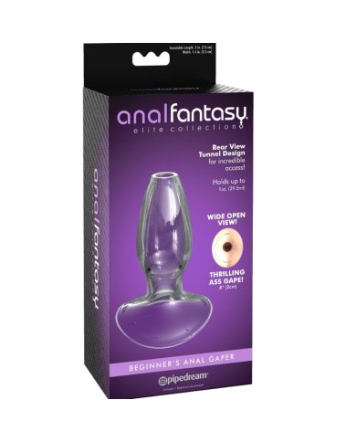 ANAL FANTASY ELITE COLLECTION DILATADOR ANAL GAPER PARA PRINCIPIANTES CRISTAL TALLA S