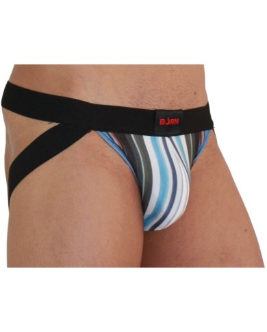 BURN 009 JOCK MULTICOLOR NEGRO S