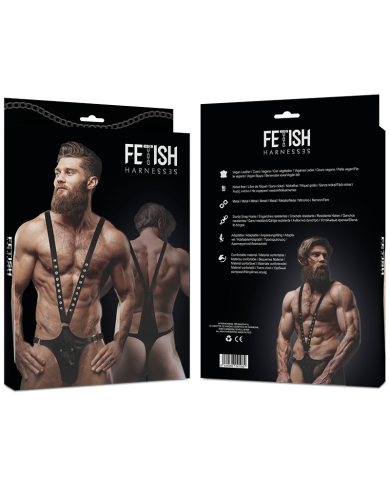 FETISH SUBMISSIVE ATTITUDE ARNES ECOPIEL FORMA DE V HOMBRE