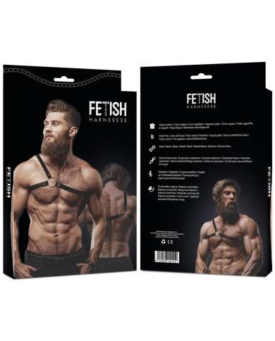 FETISH SUBMISSIVE ATTITUDE ARNES ECOPIEL HOMBRO CRUZADO HOMBRE