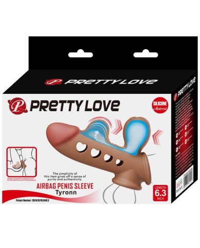 PRETTY LOVE TYRONN FUNDA PARA PENE CON AIRBAG PRETTY LOVE TYRONN FUNDA PARA PENE CON AIRBAG