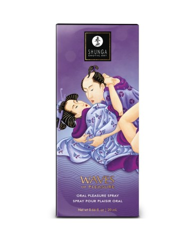 SHUNGA WAVES PLEASURE SPRAY ORAL SEDUCTOR FRUTAS EXOTICAS 20 ML